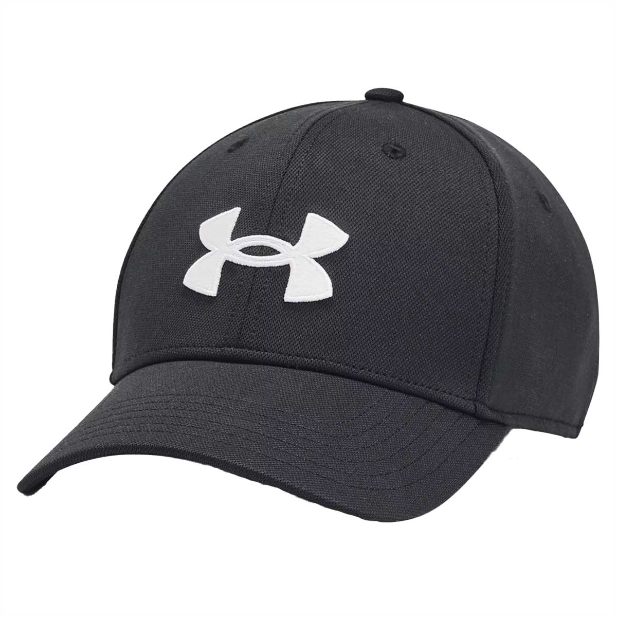 Under Armour Blitzing Adjustable Baseball Cap - Black/White