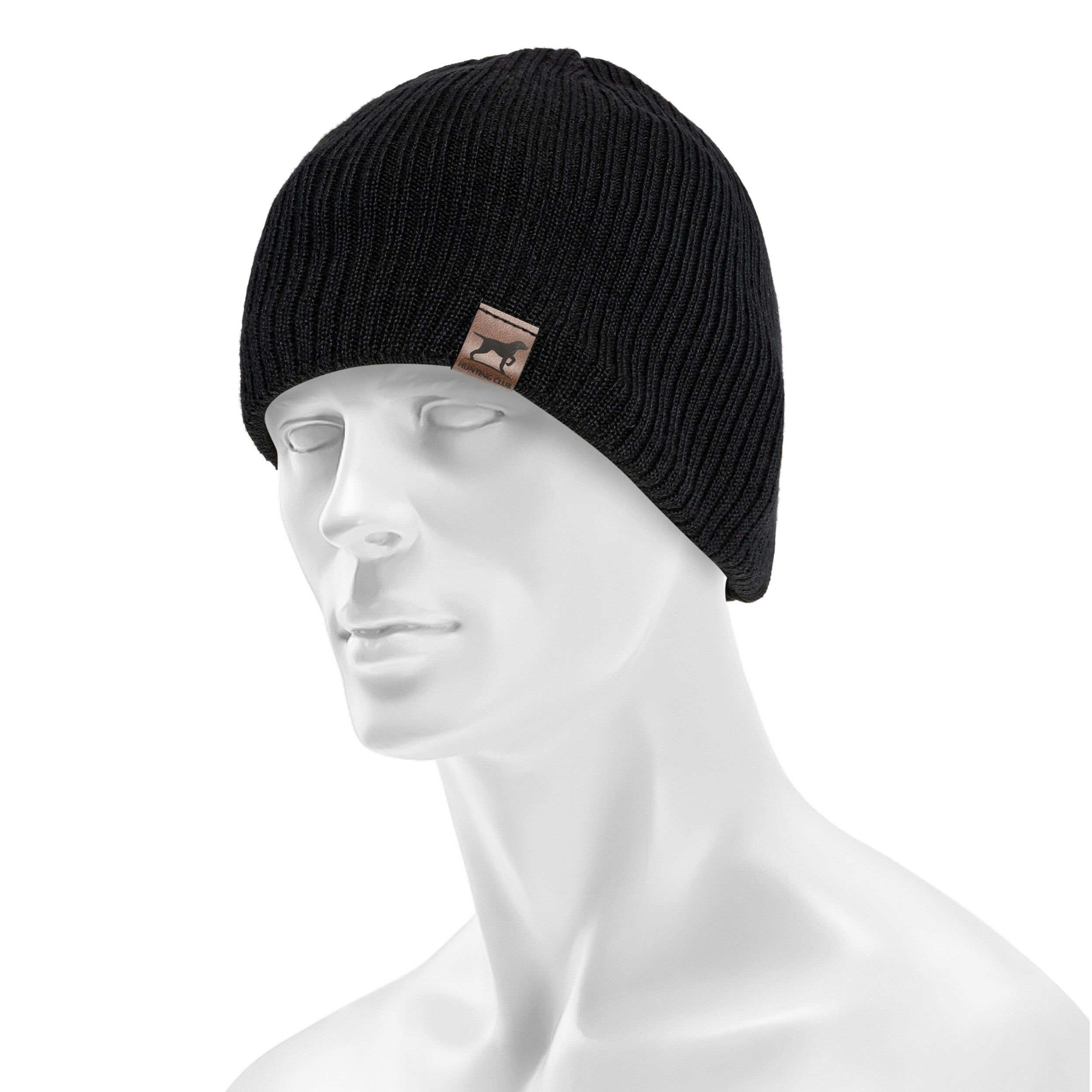 Agbo Merino Bird Winter Cap - Black