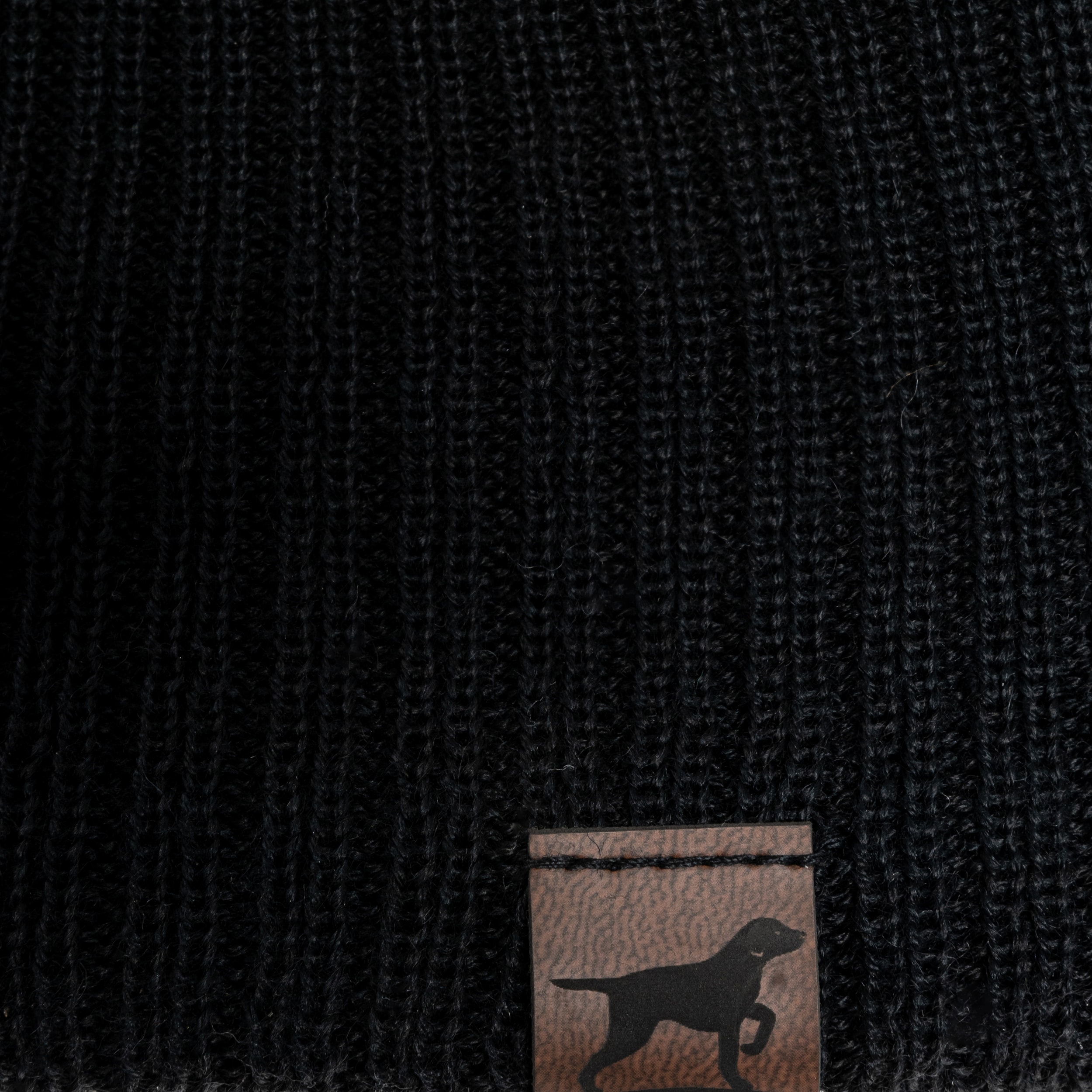 Agbo Merino Bird Winter Cap - Black