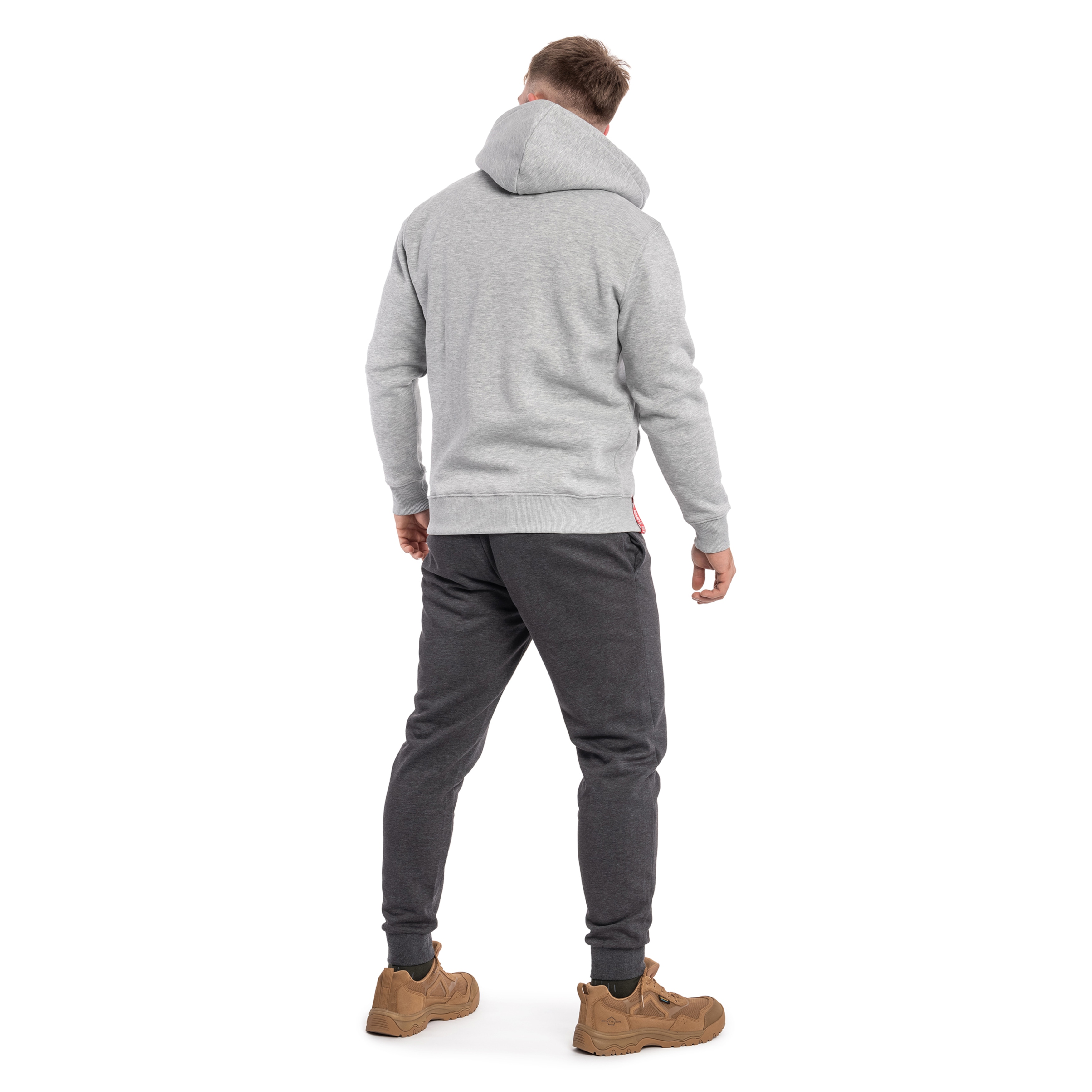 Alpha Industries Basic Hoody - Grey Heather