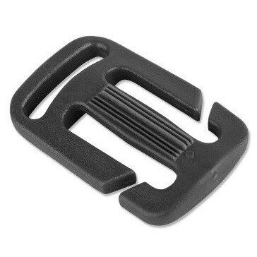 ITW Nexus buckle Sternum Split-Bar 3/4x1in - Black