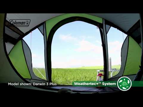 Coleman Darwin 2 Plus 2-Person Tent - Grey 