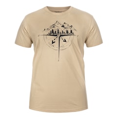 TigerWood Wind Rose T-shirt - Sand
