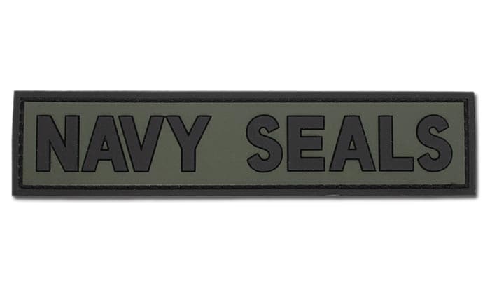 Fostex 3D NAVY SEALS stripe Morale Patch - OD Green