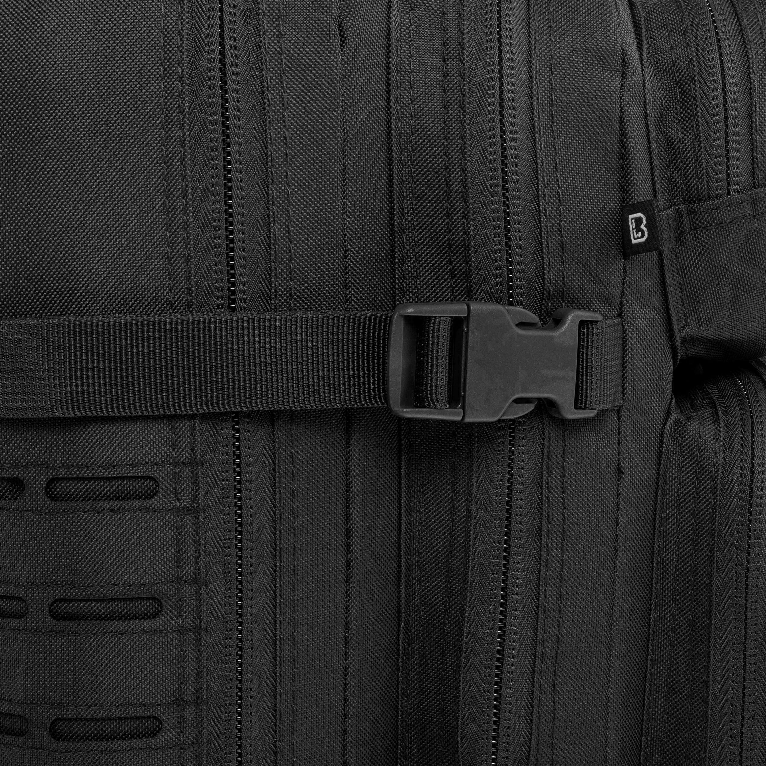 Brandit US Cooper Lasercut 25 l Backpack - Black