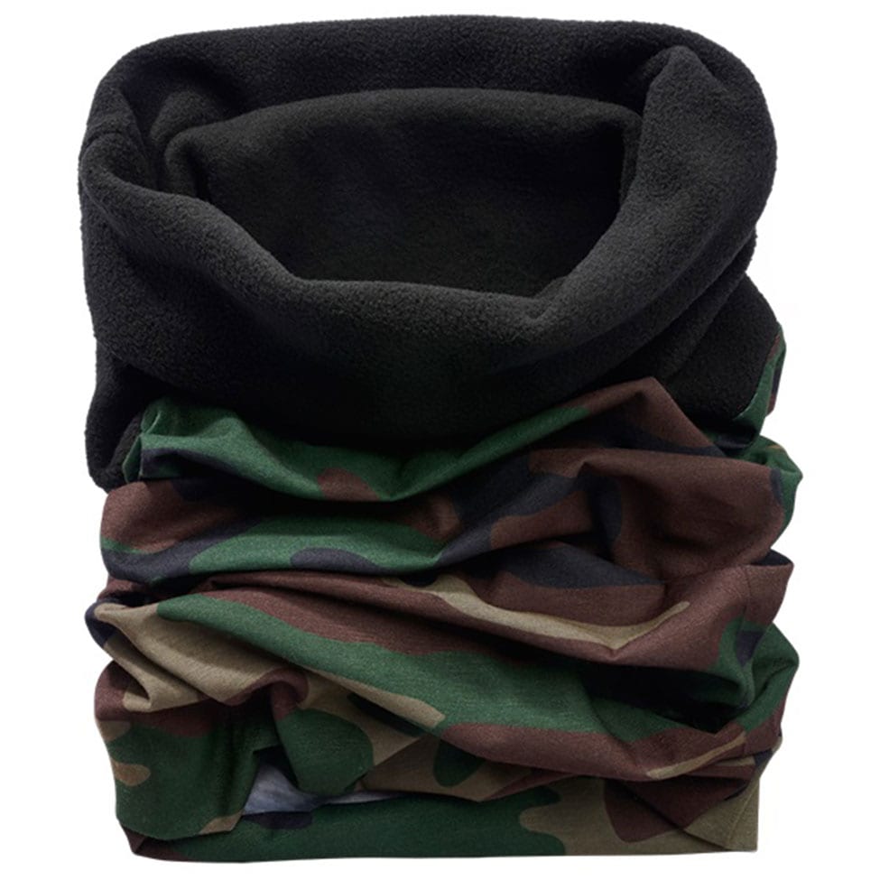  Brandit Multifunction Fleece Neck Gaiter - Woodland