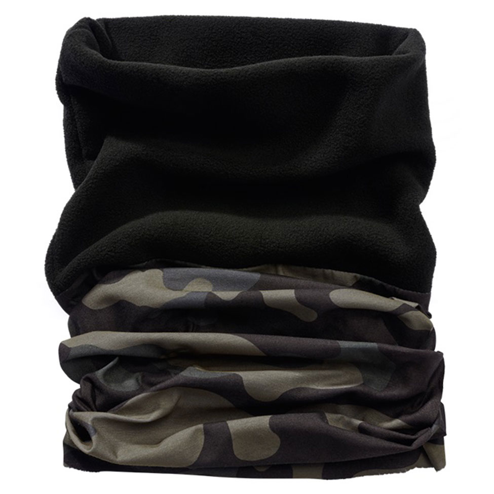 Brandit Multifunction Fleece Neck Gaiter - Dark Camo