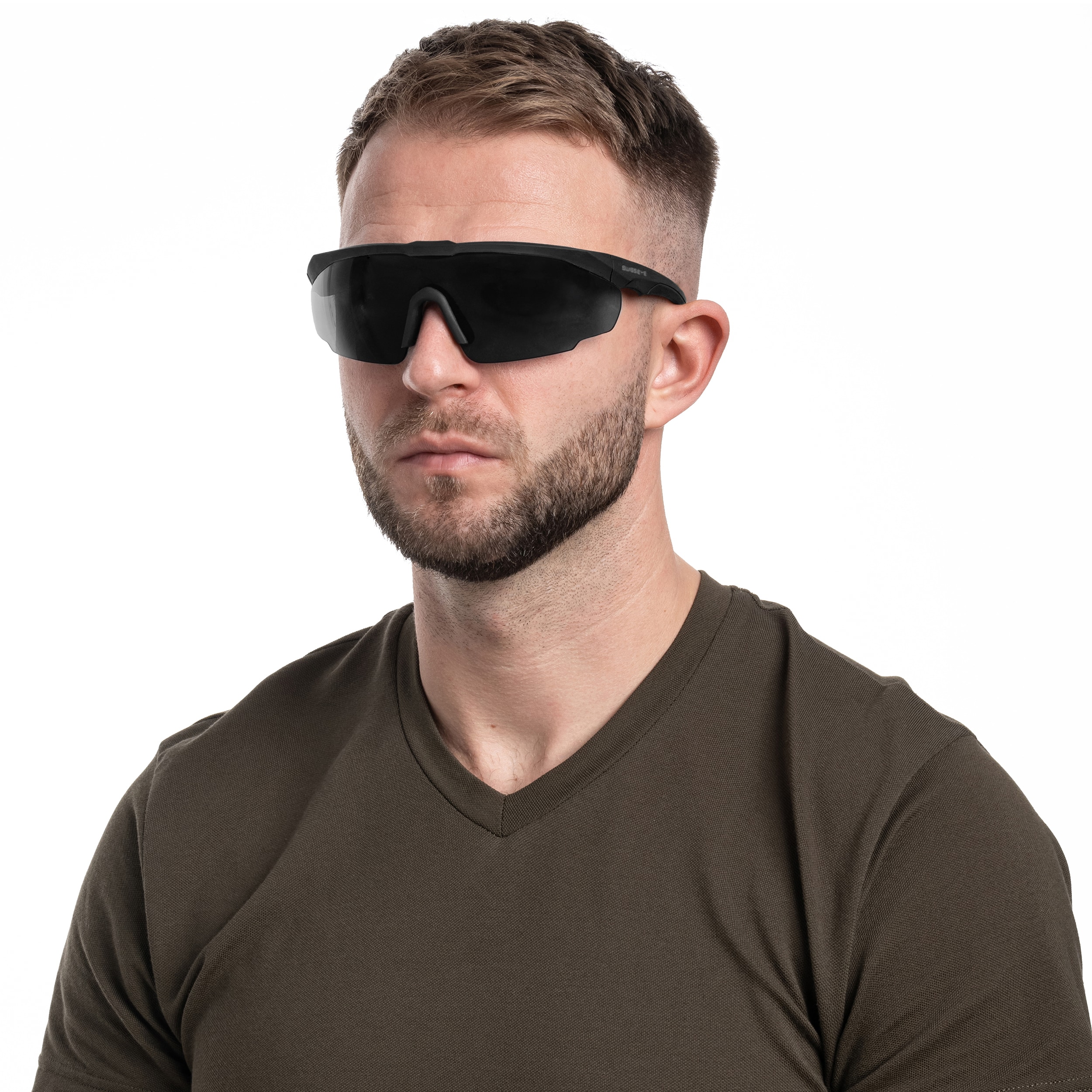 Swiss Eye Blackhawk tactical glasses - Black