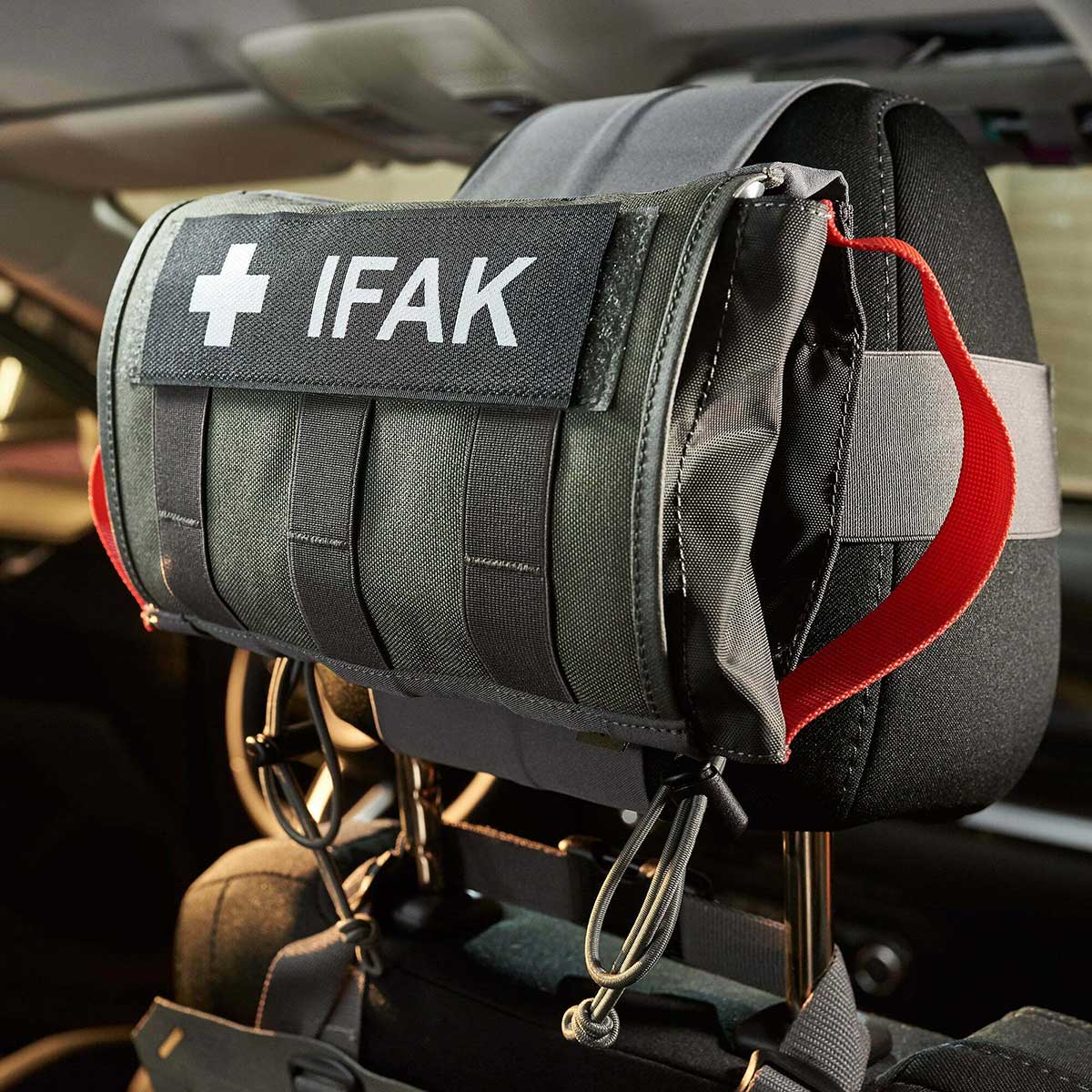 Tasmanian Tiger Head Rest IFAK First Aid Pouch - Olive