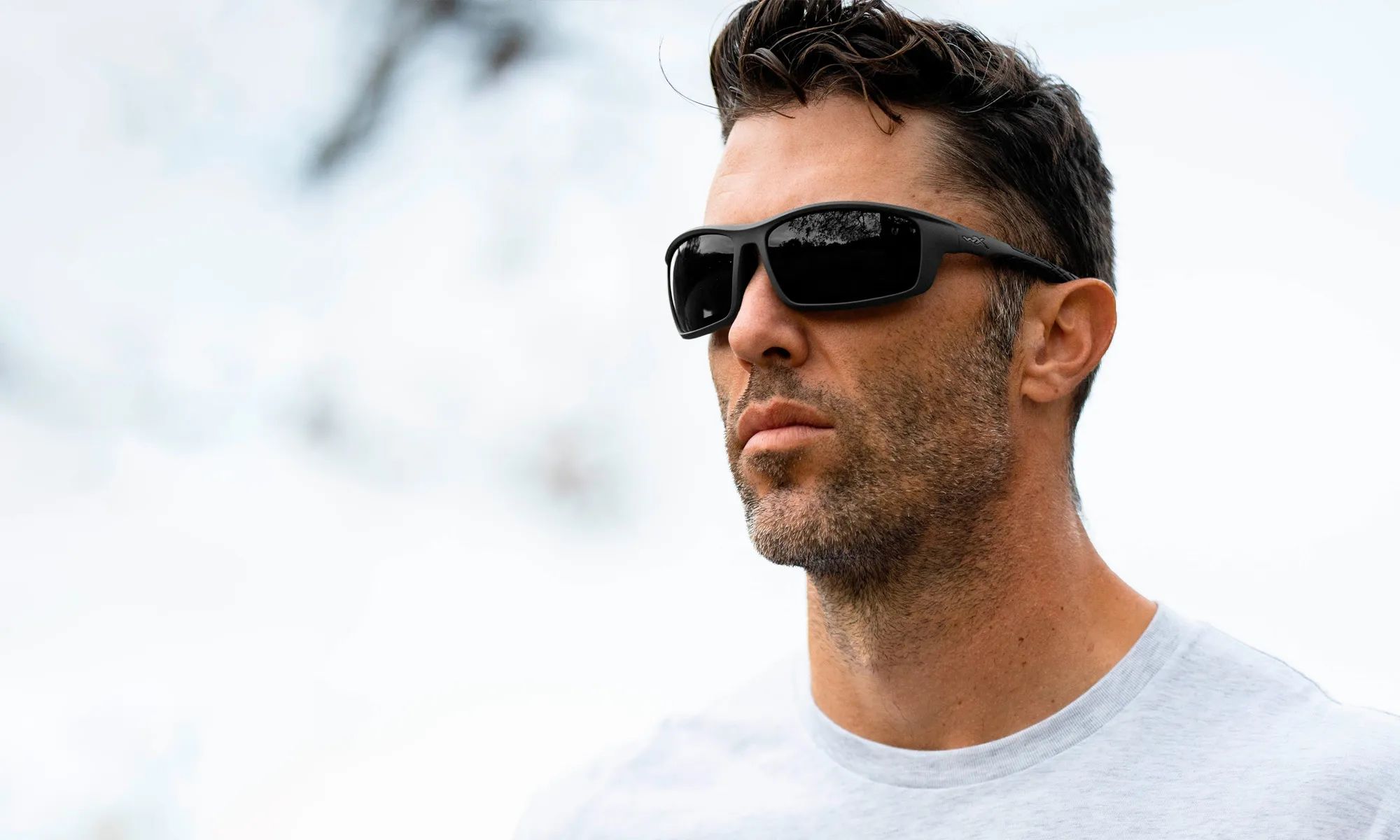 Wiley X Grid Tactical Glasses - Grey/Matte Black