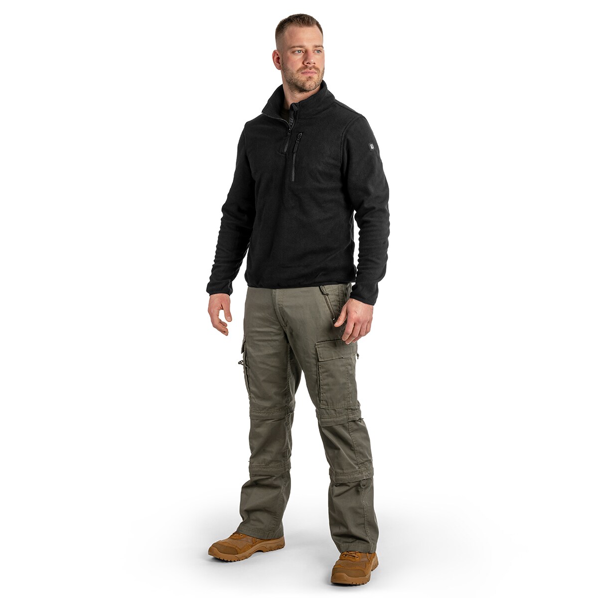 Brandit Troyer Fleece - Black