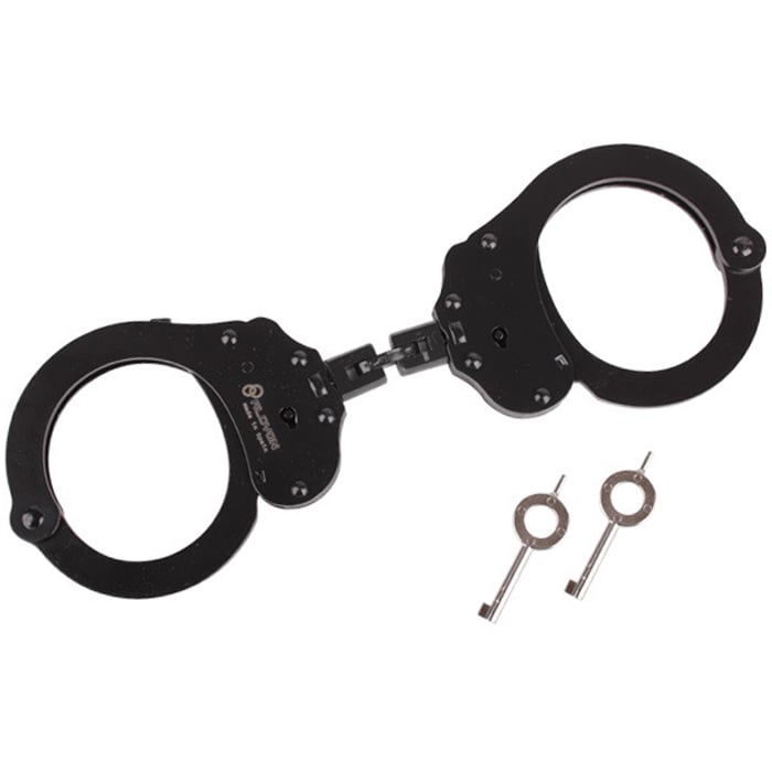 Alcyon Steel Articulated handcuffs - Black