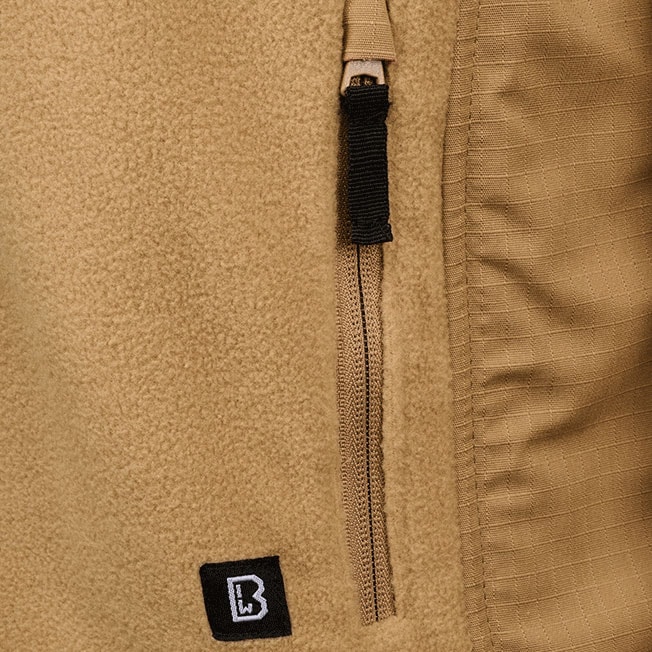 Brandit Fleecejacket Ripstop fleece - Coyote