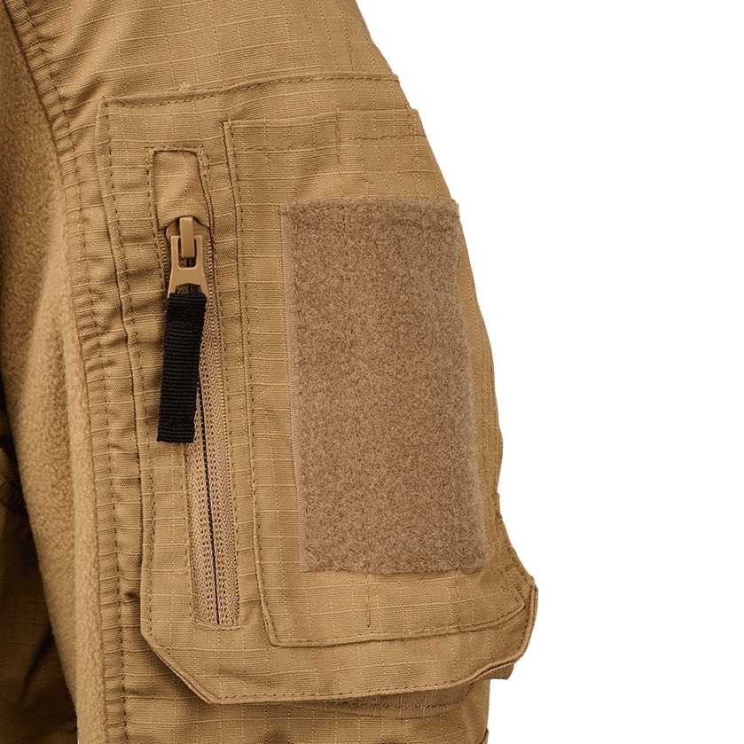 Brandit Fleecejacket Ripstop fleece - Coyote