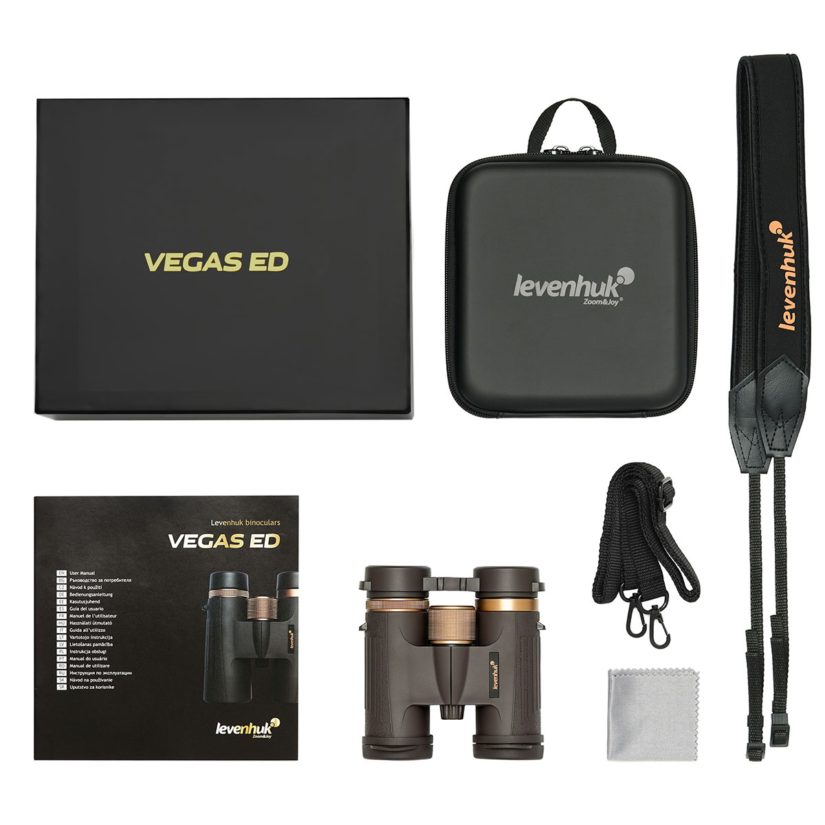 Binocular Levenhuk Vegas ED 8x32