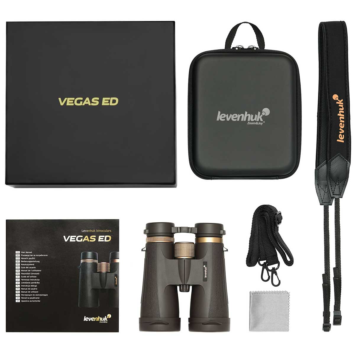 Levenhuk Vegas ED 12x50 Binoculars