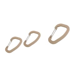 Wildo Carabiner - Desert 3 pcs