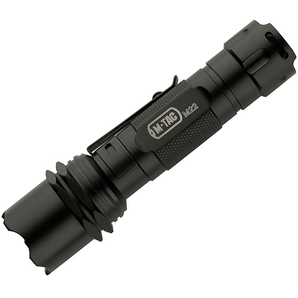 M-Tac M22-C Rechargeable Flashlight - 250 lumens