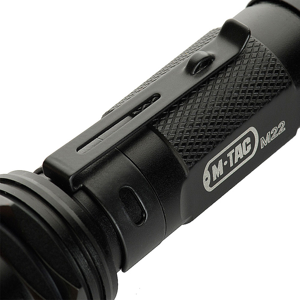 M-Tac M22-C Rechargeable Flashlight - 250 lumens