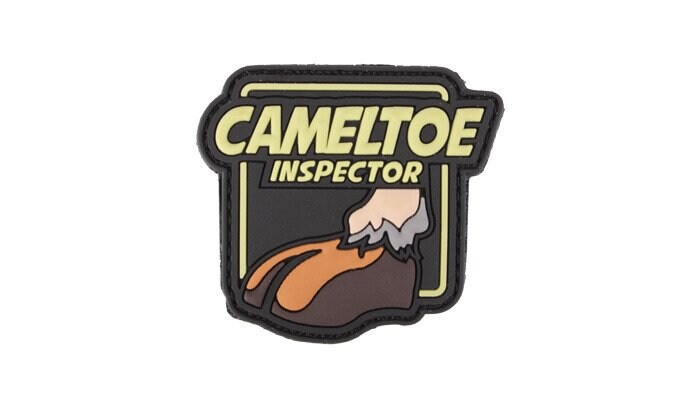 101 Inc. 3D Cameltoe Inspector Morale Patch – Black