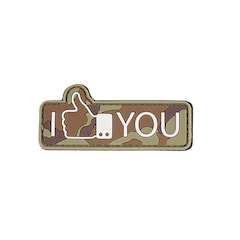 101 Inc. I Like You 3D Morale Patch - Woodland