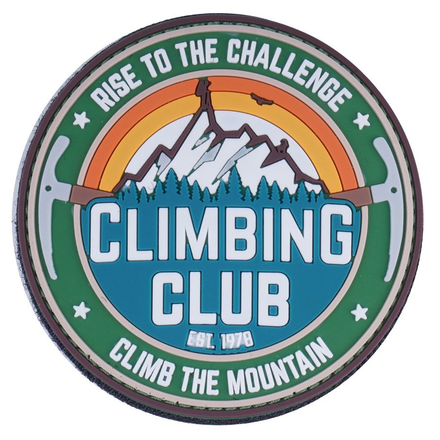 101 Inc. 3D PVC Climbing Club Morale Patch