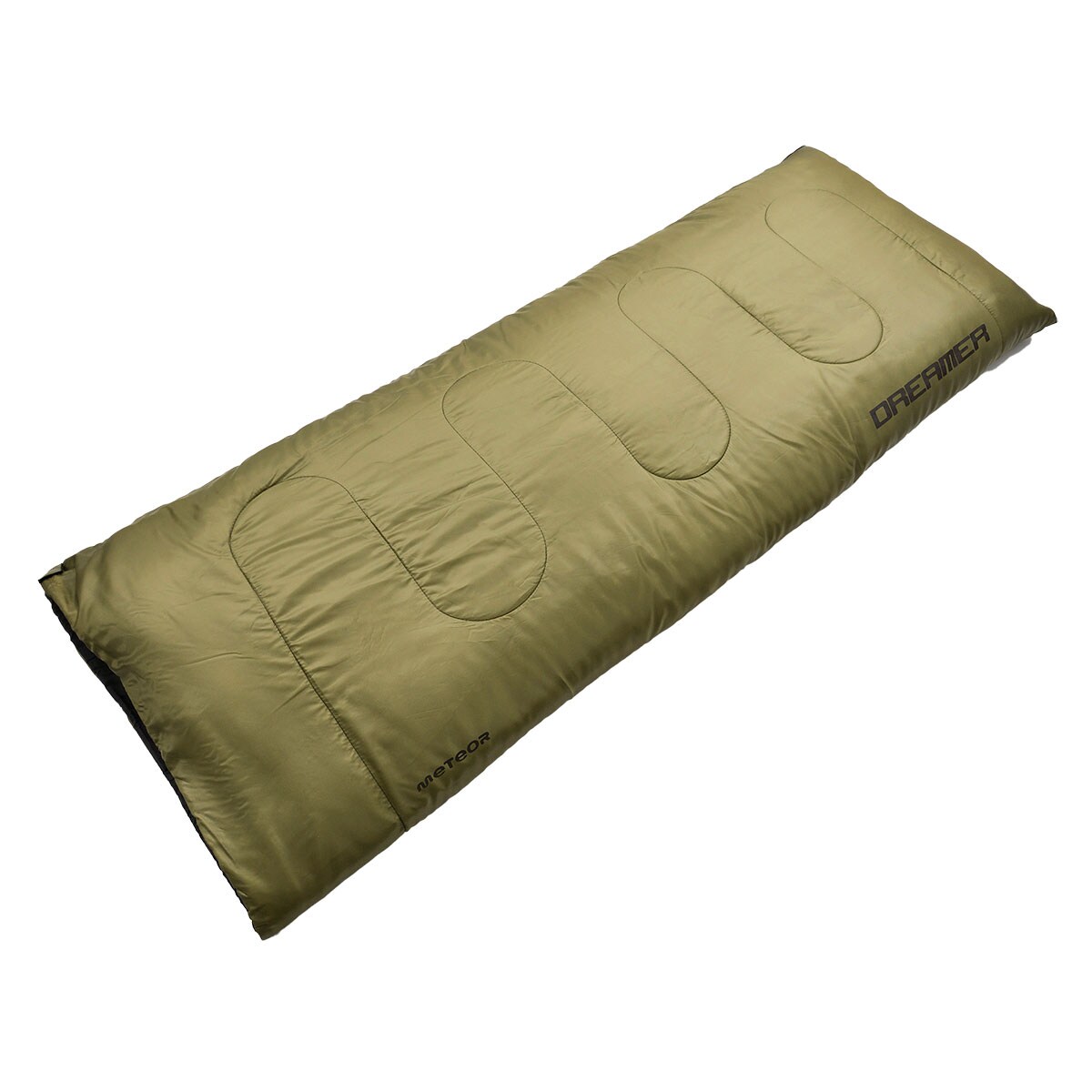 Meteor Dreamer Olive/Black Sleeping Bag - right