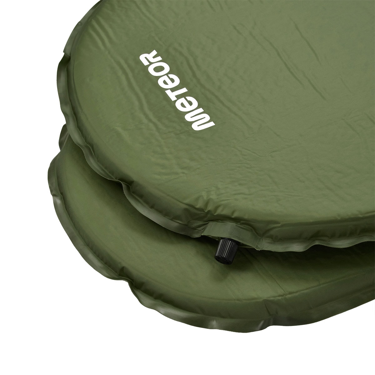 Meteor self-inflating mat 183 x 51 x 3 cm - Olive