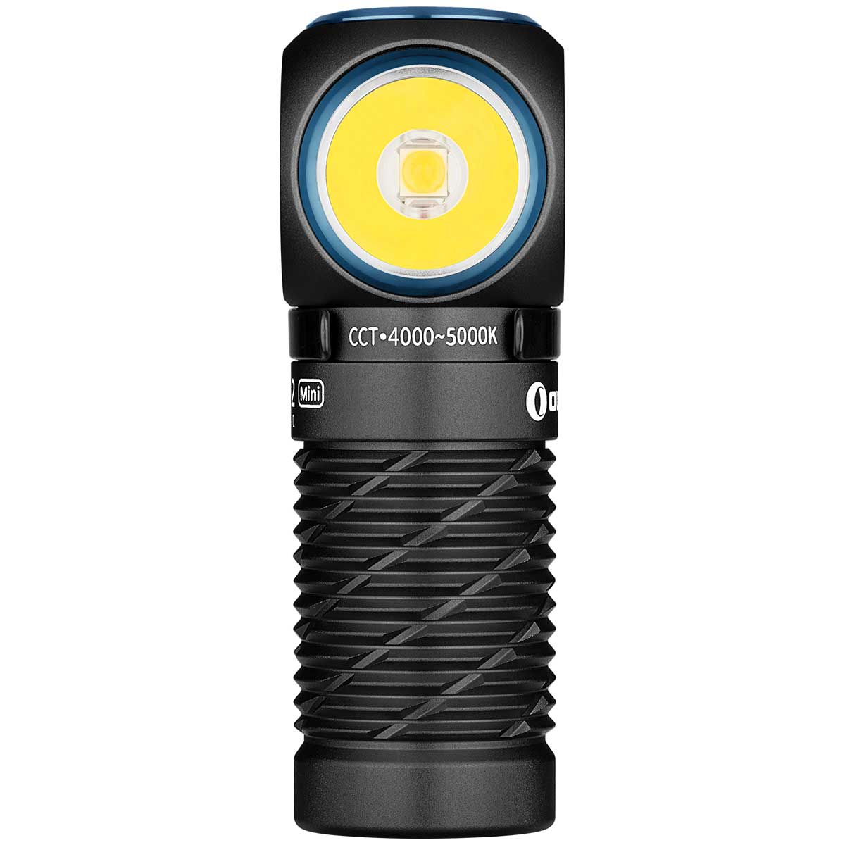 Olight Perun 2 Mini Neutral White Black Head and Angle Flashlight With Headband - 1100 lumens