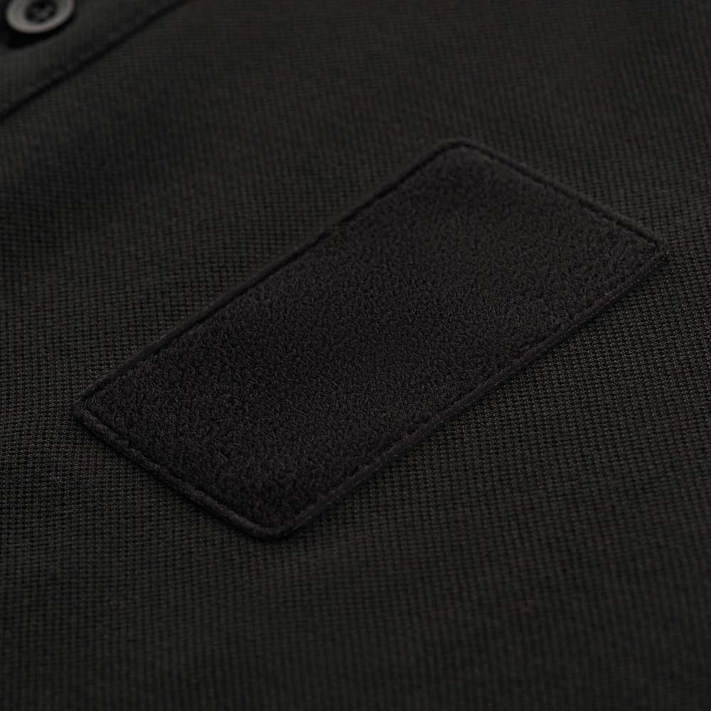 M-Tac 65/35 Long Sleeve Polo Shirt - Black