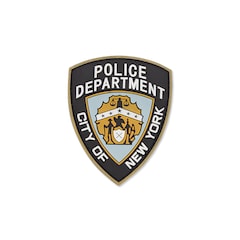 101 Inc. 3D NYC Police Department Morale Patch