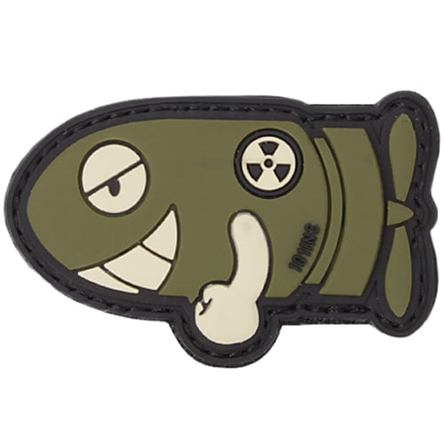 101 Inc. 3D Funny Torpedo Morale Patch - Olive Drab