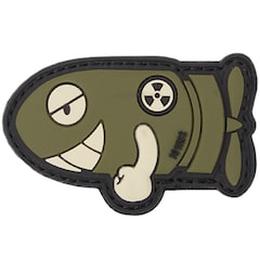 101 Inc. 3D PVC Funny Torpedo Morale Patch - Green OD