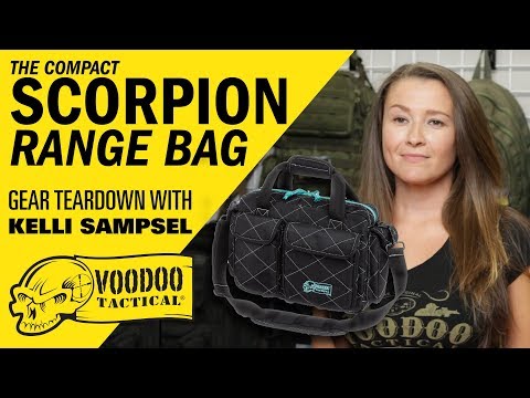 Voodoo Tactical Compact Scorpion Range Bag - Black