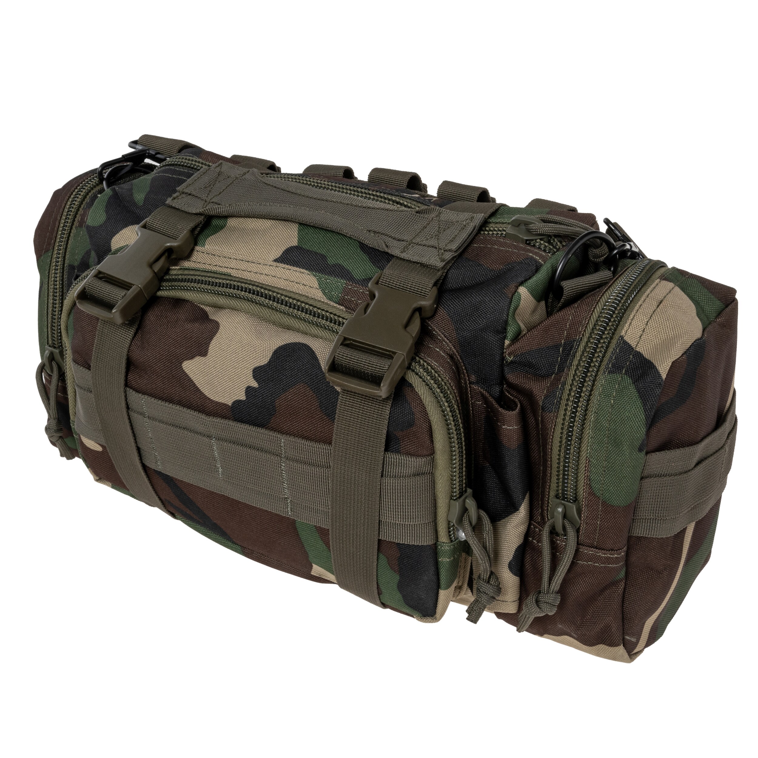 Voodoo Tactical Enlarged 3-Way Deployment Bag - Woodland