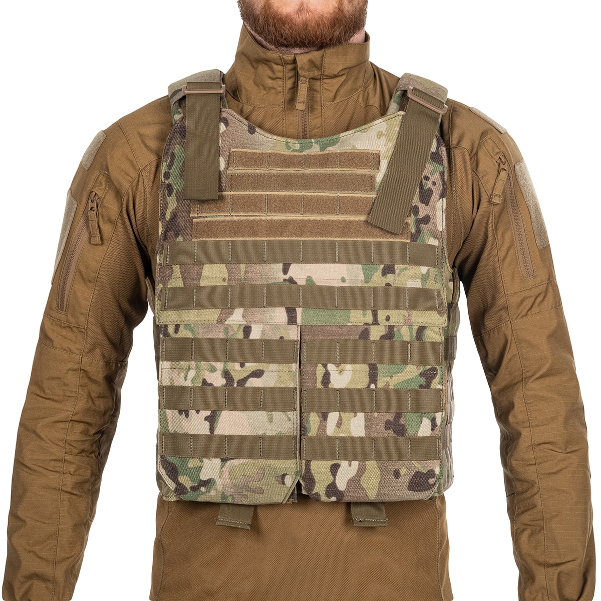 Tactical waistcoat Voodoo Tactical Heavy Armor Plate Carrier - MultiCam