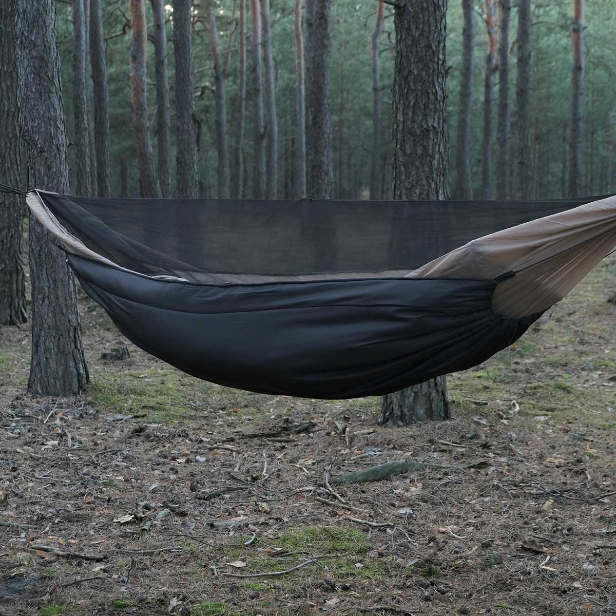 TigerWood Underquilt Marra 2.0 230 cm Hammock Hookup - Black