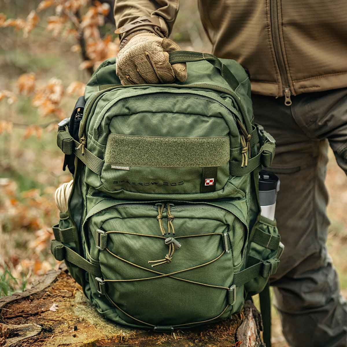 Wisport Sparrow 303 Backpack 30 l - Olive Green