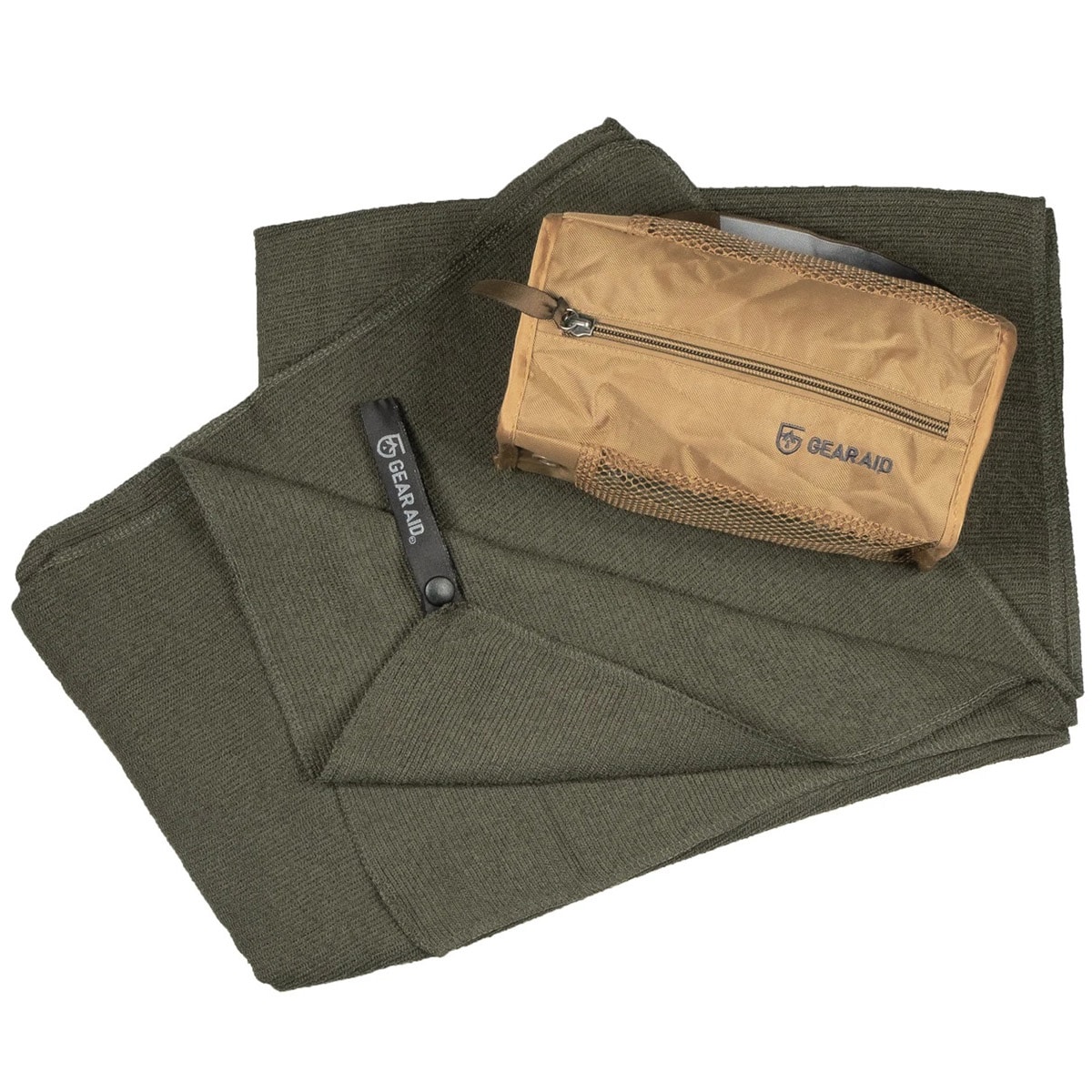 Gear Aid Microfiber Quick Drying Towel Medium - OD Green