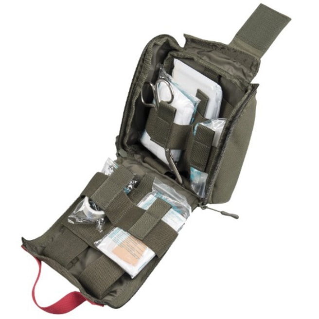 Mil -Tec IFAK first aid kit with equipment - Olive