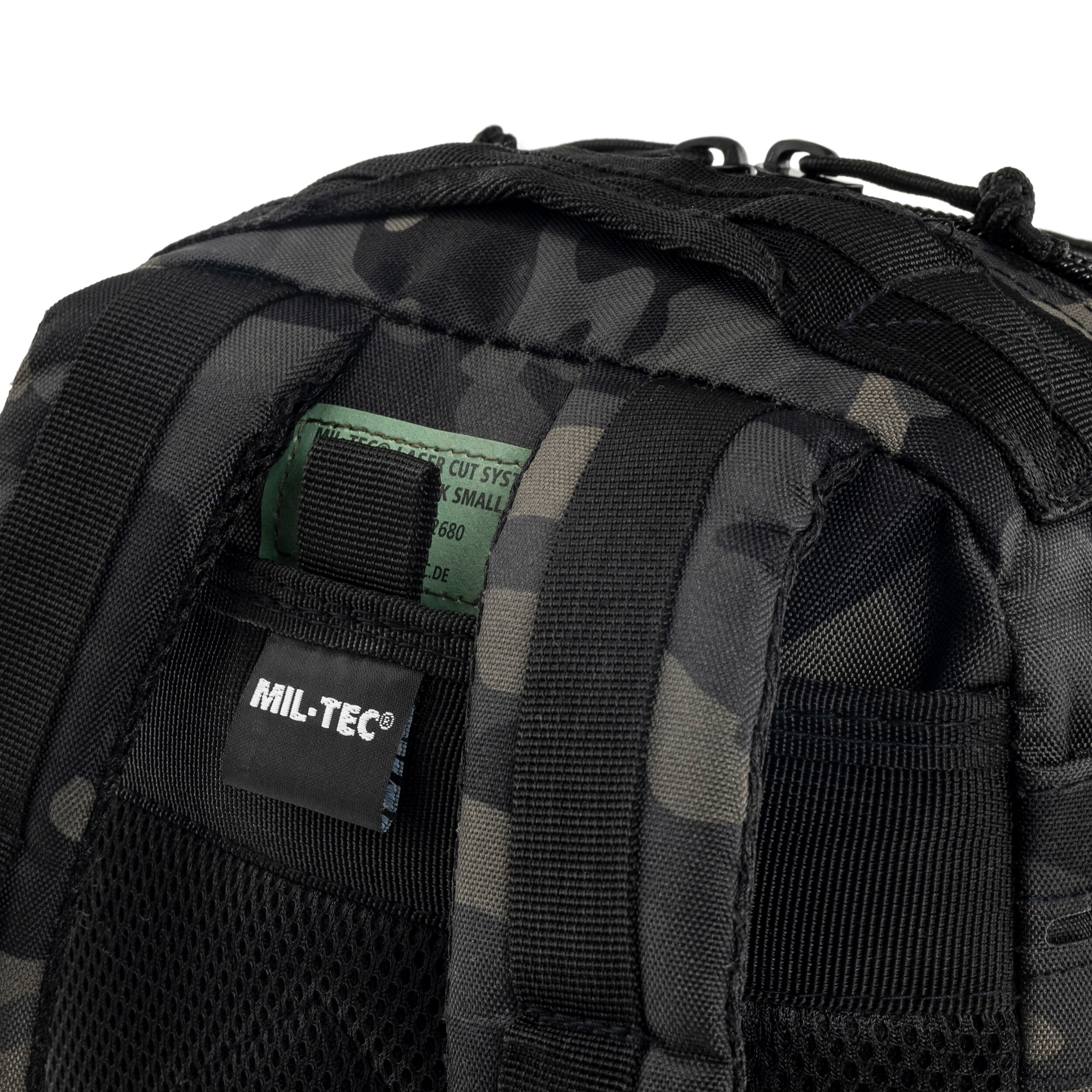 Mil-Tec Assault Pack Laser Cut Small 20 l Backpack - Dark Camo