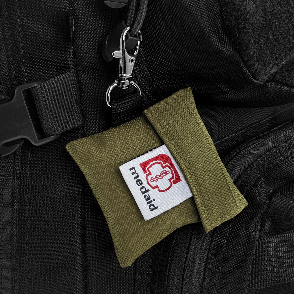 Medaid Mini key ring first aid kit - Green