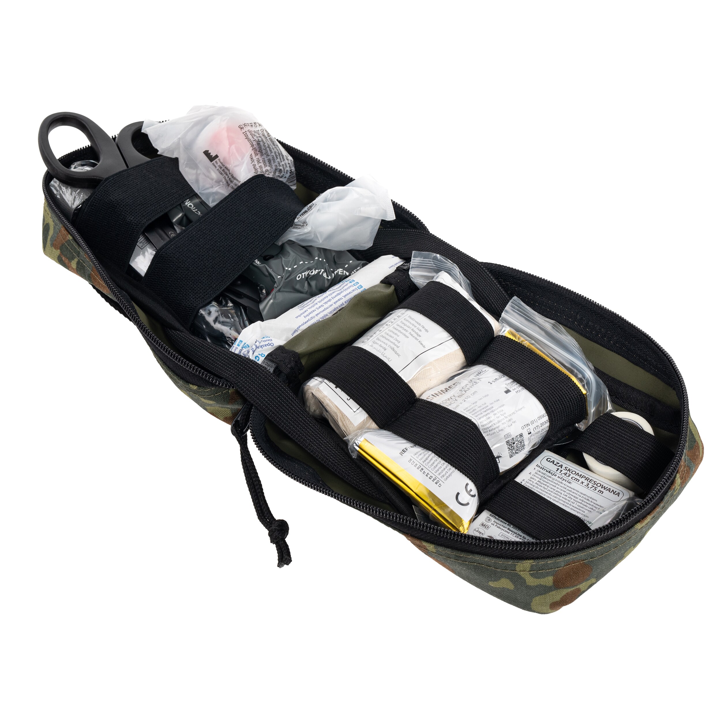Medaid Tactical First Aid Kit type 650 with equipment - Camo