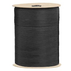 EDCX 550 Paracord Type III Black - 300 meters