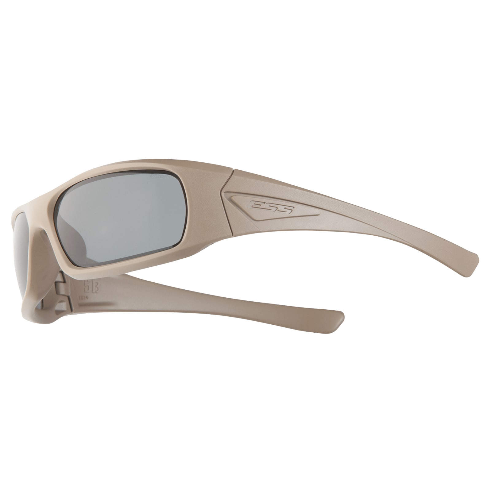 ESS 5B tactical glasses - Terrain tan Frame Smoke Gray Lenses