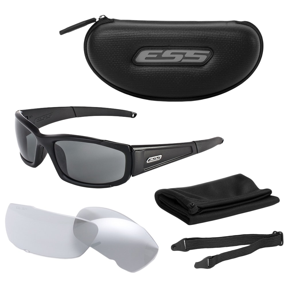 ESS CDI tactical glasses - Black 2LS Kit