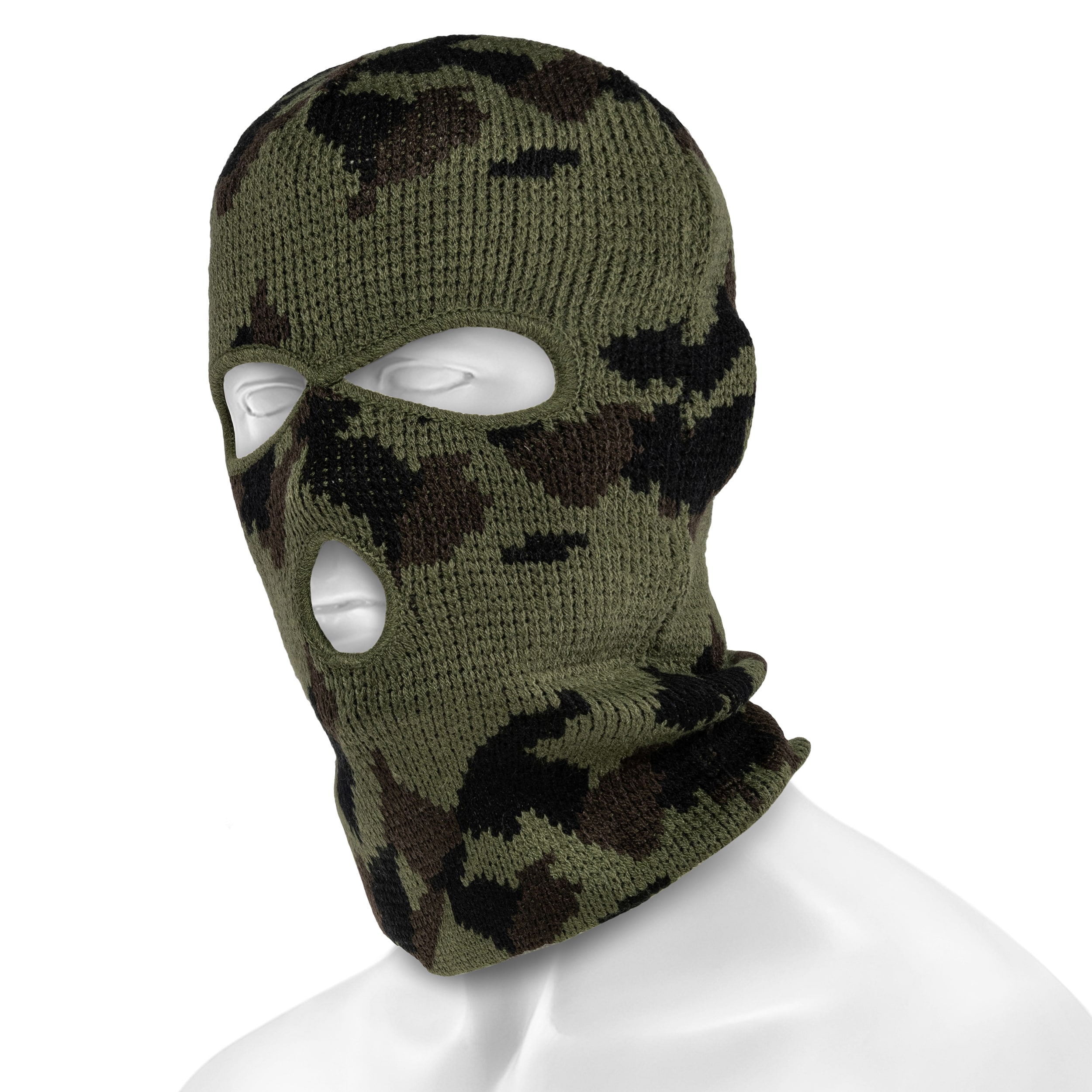 Mil-Tec 3-holes Balaclava - camo