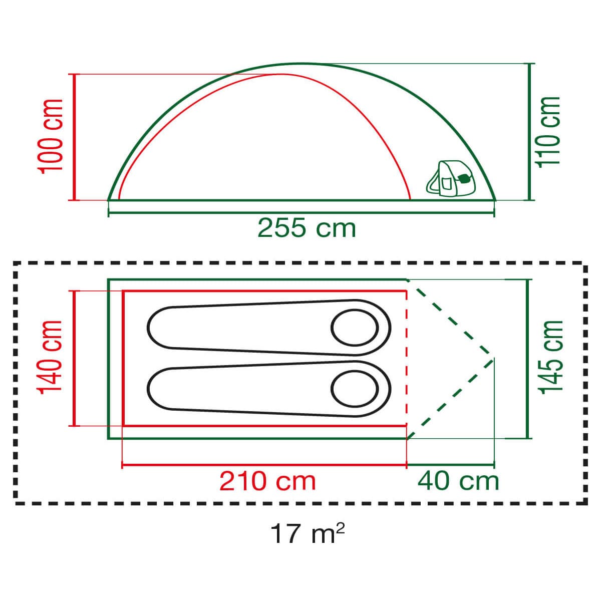 Coleman Kobuk Valley 2 Plus 2-person tent 