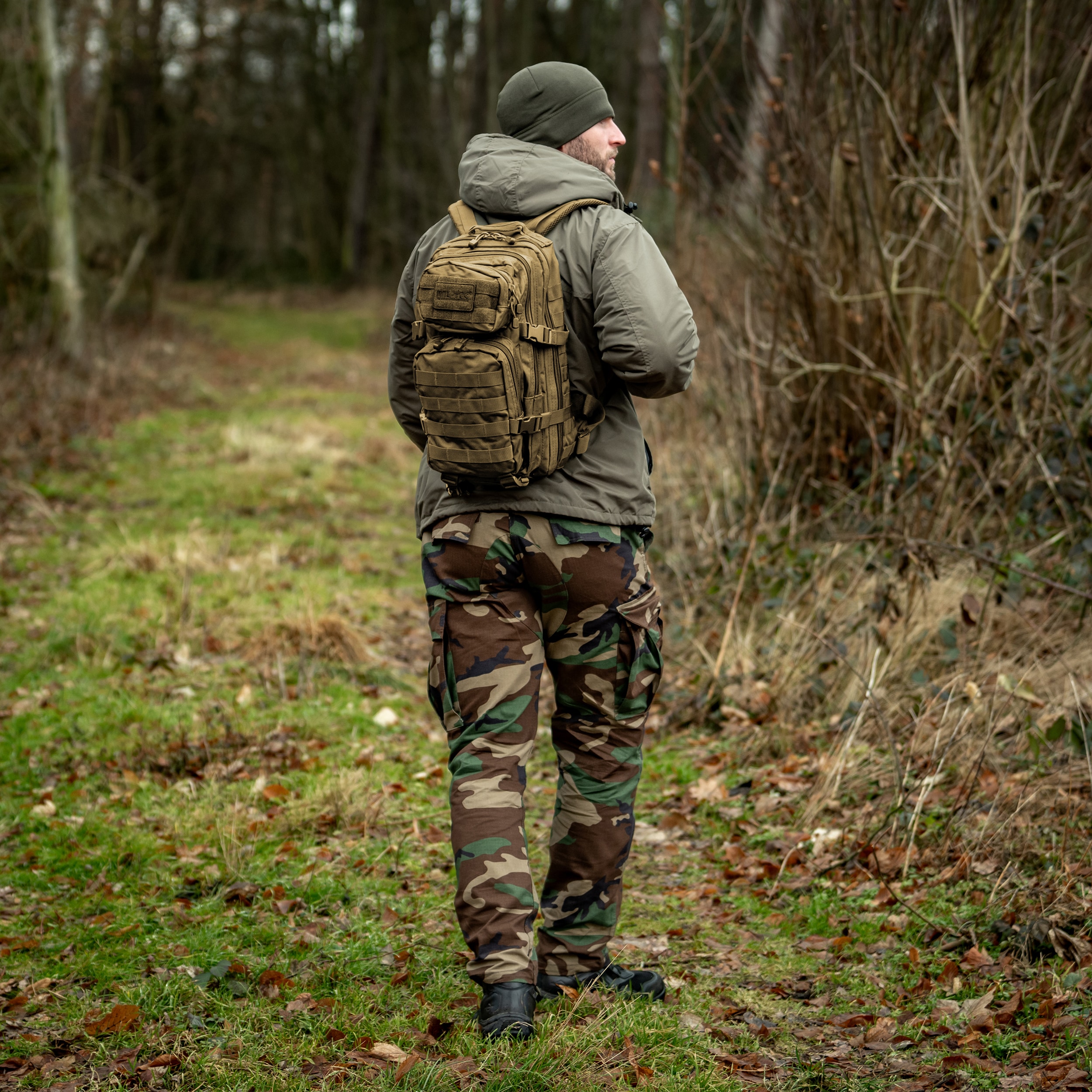 Mil-Tec Small Assault Pack Backpack 20 l - Coyote