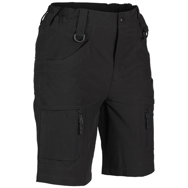 Mil-Tec Assault Shorts Elastic - Black